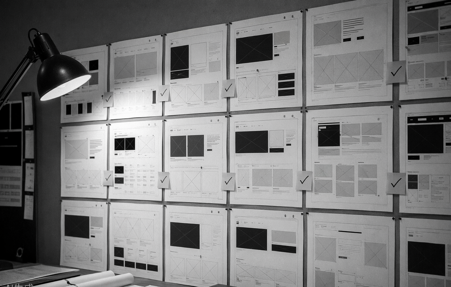 ATELIER — WIREFRAMES & DESIGN-SYSTEME